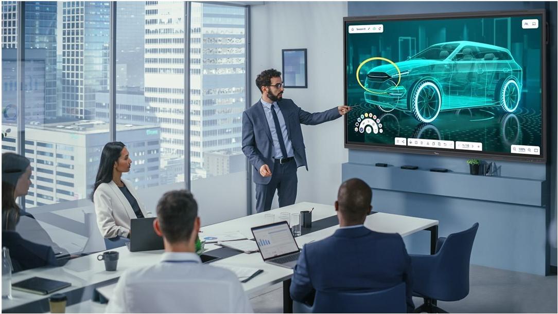 Optoma Creative Touch 5863RK 86" 4K UHD LCD-Display Schwarz