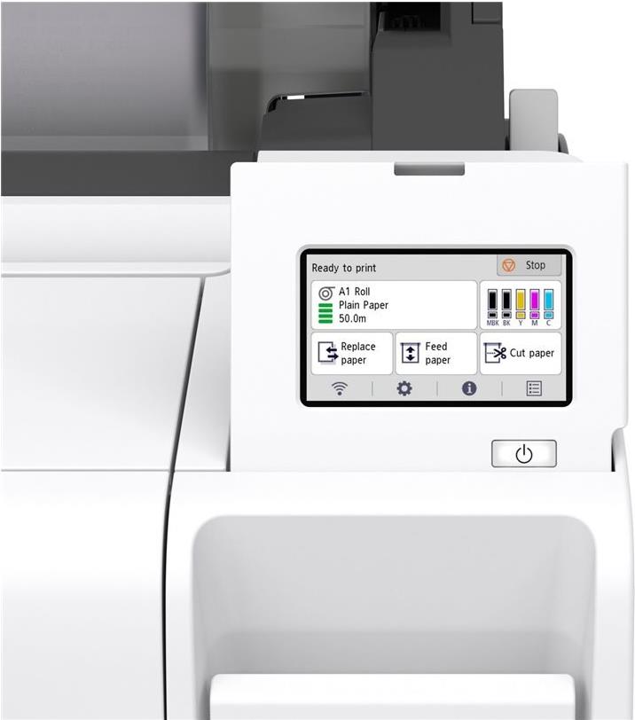 Canon imagePROGRAF TM-340 Großformatdrucker 36" Tintenstrahl WLAN/LAN 2400 x 1200 dpi Schwarz, Weiß
