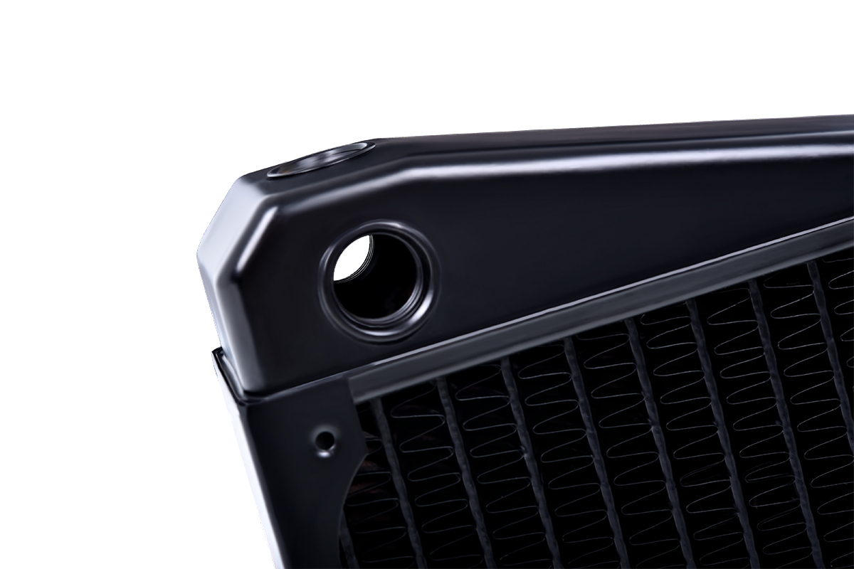 Alphacool NexXxoS XT45 Full Copper X-Flow 360mm Radiator Schwarz