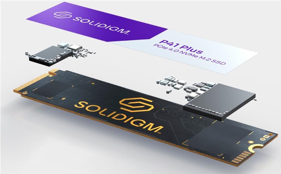 Solidigm P41 Plus 2 TB M.2 2280 PCIe 4.0 NVMe SSD
