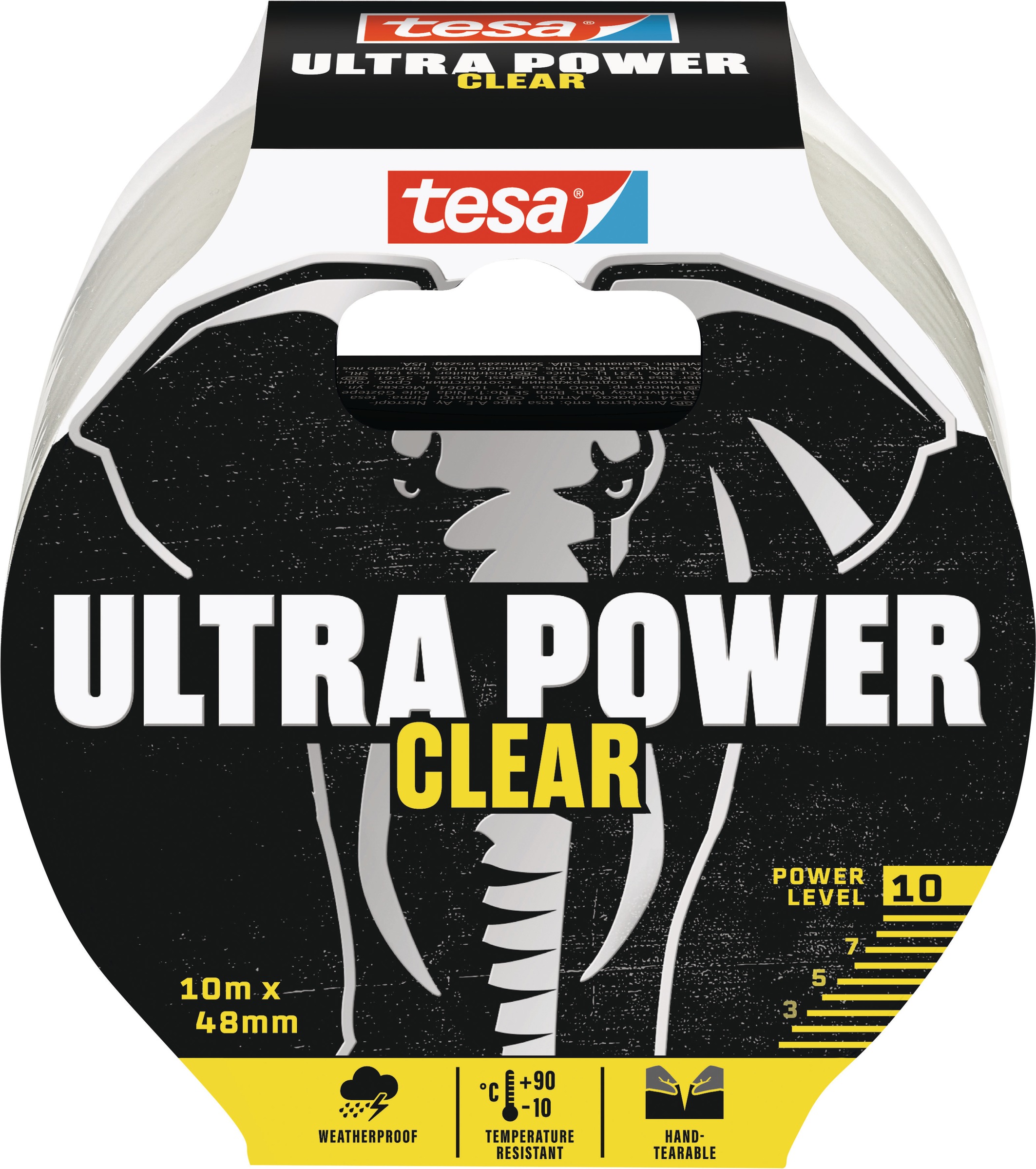 tesa ULTRA POWER CLEAR 56496-00000-00 Reparaturband Transparent (L x B) 10 m x 48 mm 1 St. (56496-00000-00)