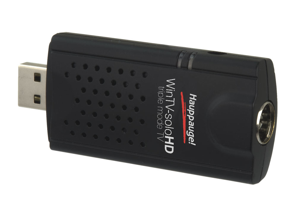 Hauppauge WinTV soloHD DVB-C/-T/-T2 USB 2.0 TV-Tuner Schwarz