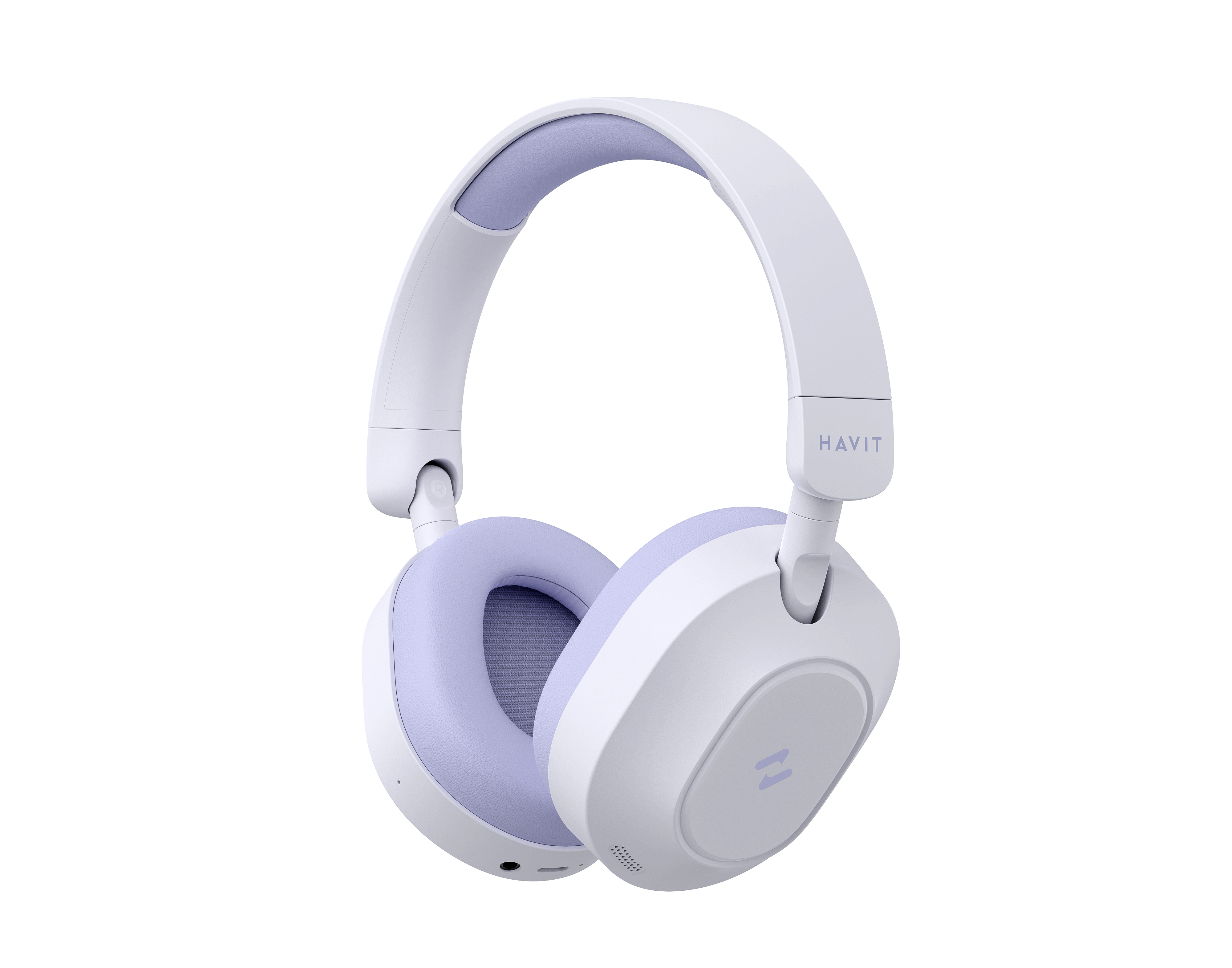 HAVIT H668BT Bluetooth Kopfhörer mit ANC 80 h Violett