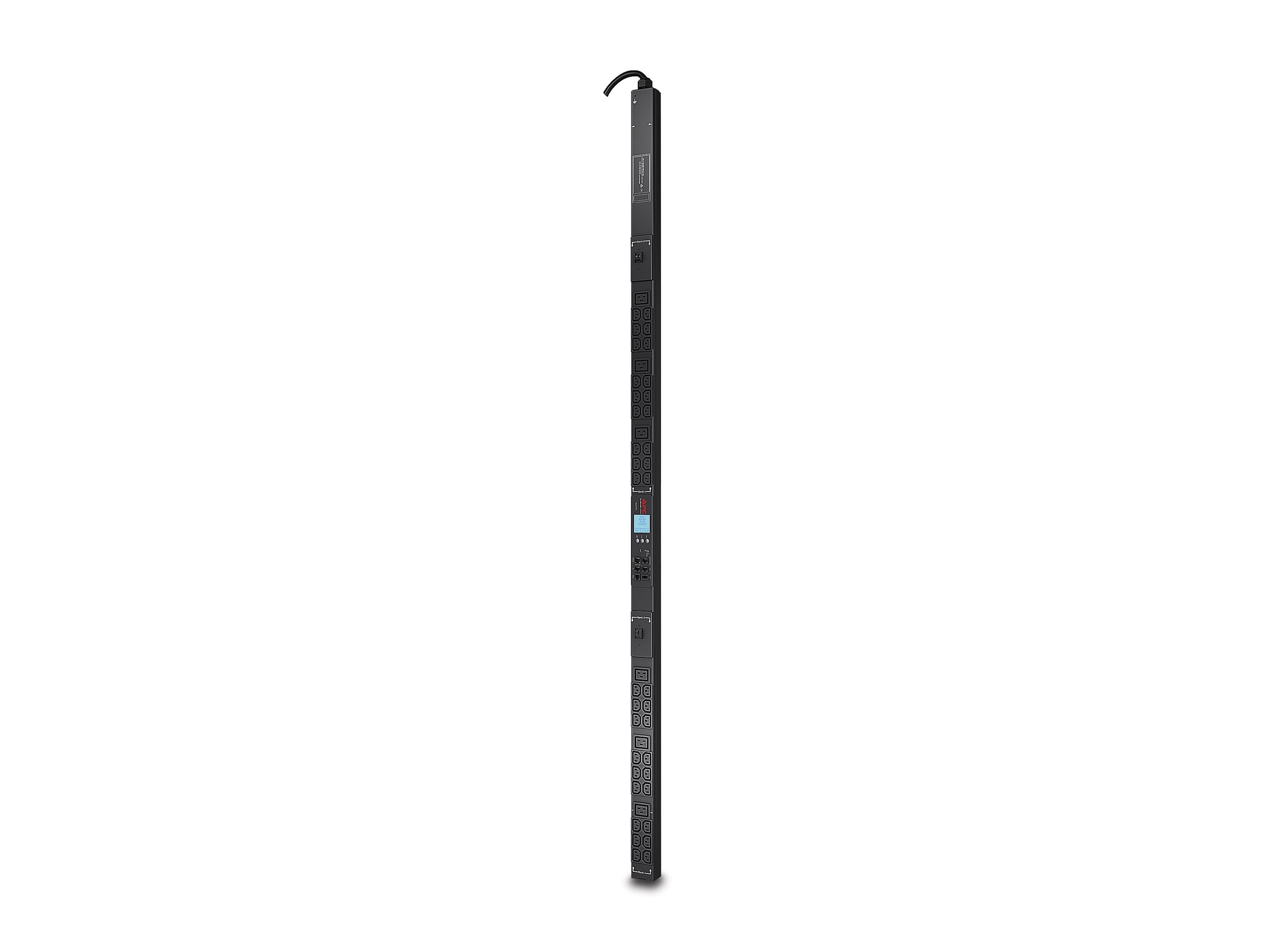 APC Metered Rack PDU ZeroU 2G AP8853 32A 230V 36× C13 6× C19 Schwarz