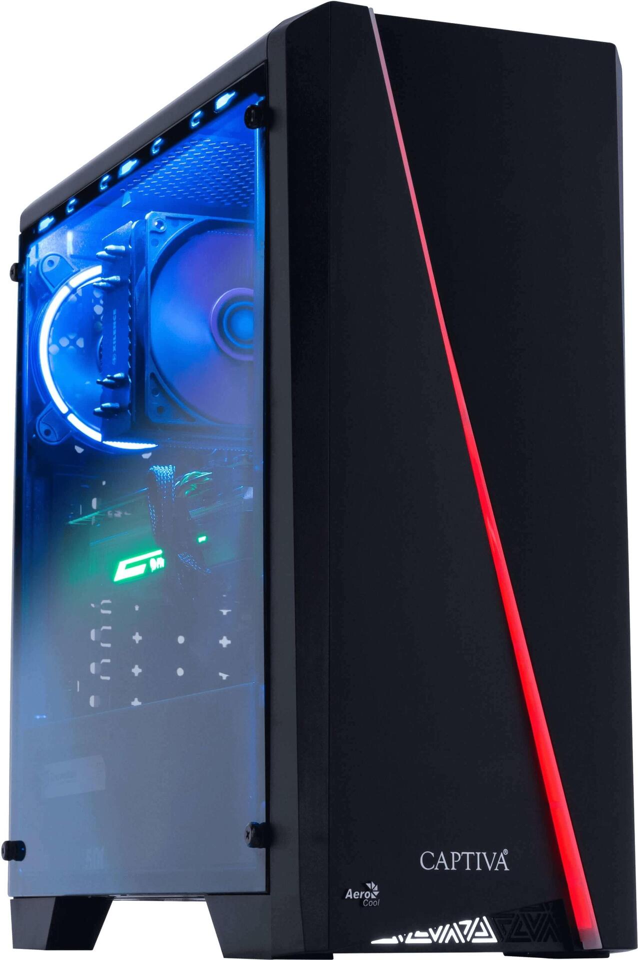 CAPTIVA Advanced Gaming R74-847 AMD Ryzen™ 9 16 GB DDR4-SDRAM 1 TB SSD NVIDIA GeForce RTX 4060 Ti Windows 11 Home (74847)