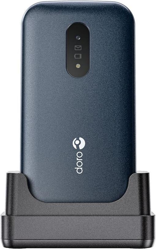 Doro 2820 4G, Grosstastenhandy, blau (ohne Netztei) (380552)