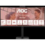 AOC CU34E4CW LED-Monitor 86.4 cm (34") gebogen - USB (CU34E4CW)