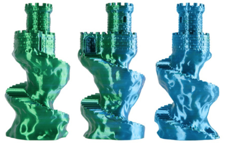 Spectrum Filaments PLA Magic SILK Filament 1.75 mm 1 kg Lagoon Breeze