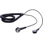 Quadrios ESD-Erdungskabel 3.60 m Druckknopf 10 mm, Druckknopf 4 mm (1903EC020)