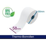 ARTDEV Thermorolle - 58 90 25.4 (B/D(max.)/K) **Innenwicklung** weiss (ADT589025-WI)