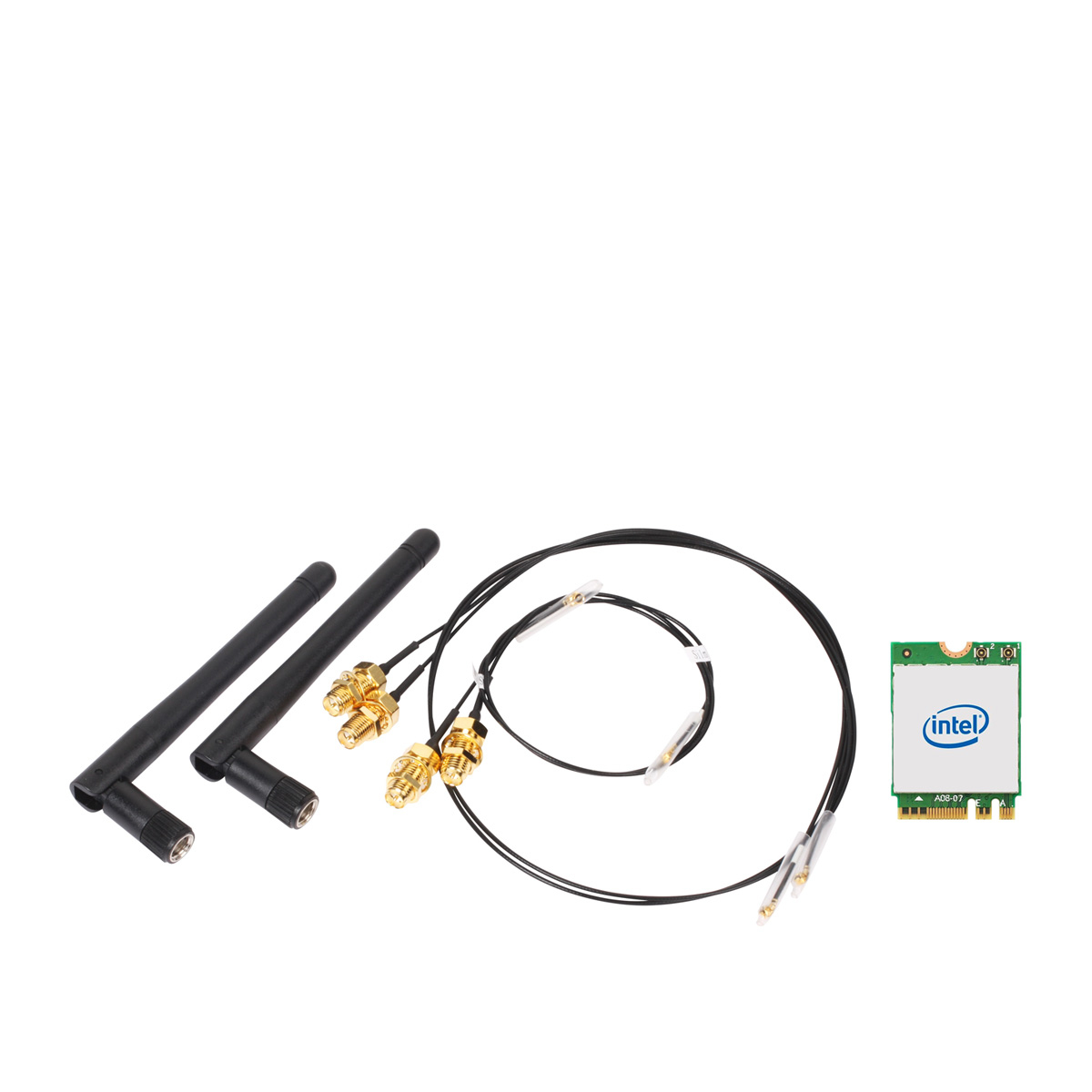 Shuttle WLN-M1 WLAN/Bluetooth M.2-2230 Karte Wi-Fi 6 (802.11ax) 2400 Mbit/s Schwarz