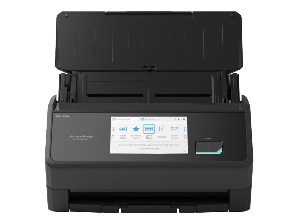 Ricoh ScanSnap iX2500 Dokumentenscanner 45 S./Min 600 dpi WLAN Bluetooth USB-C Schwarz