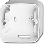 BUSCH-JAEGER Aufputzgehäuse-Bodenplatte 1-fach 1701-212 Duro 2000 SI weiss 1701-212 (1799-0-0287)