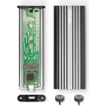 Lindy USB 3.2 Gen 2x2 NVMe M.2 SSD Gehäuse Macht aus einer NVMe M.2-SSD ein mobiles USB 3.2 Laufwerk (43318)