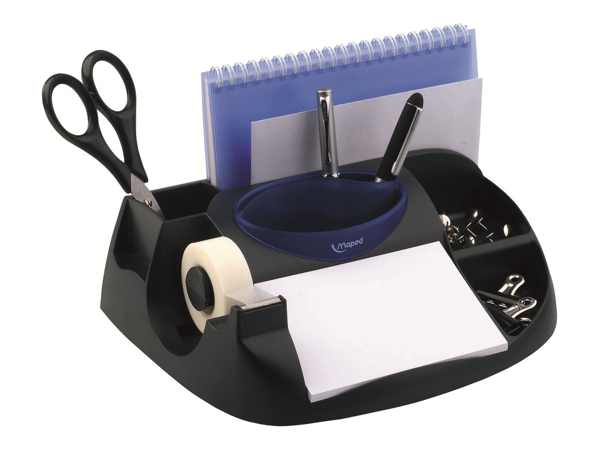 Maped Maxi Office Schreibtisch-Organizer Schwarz, Blau