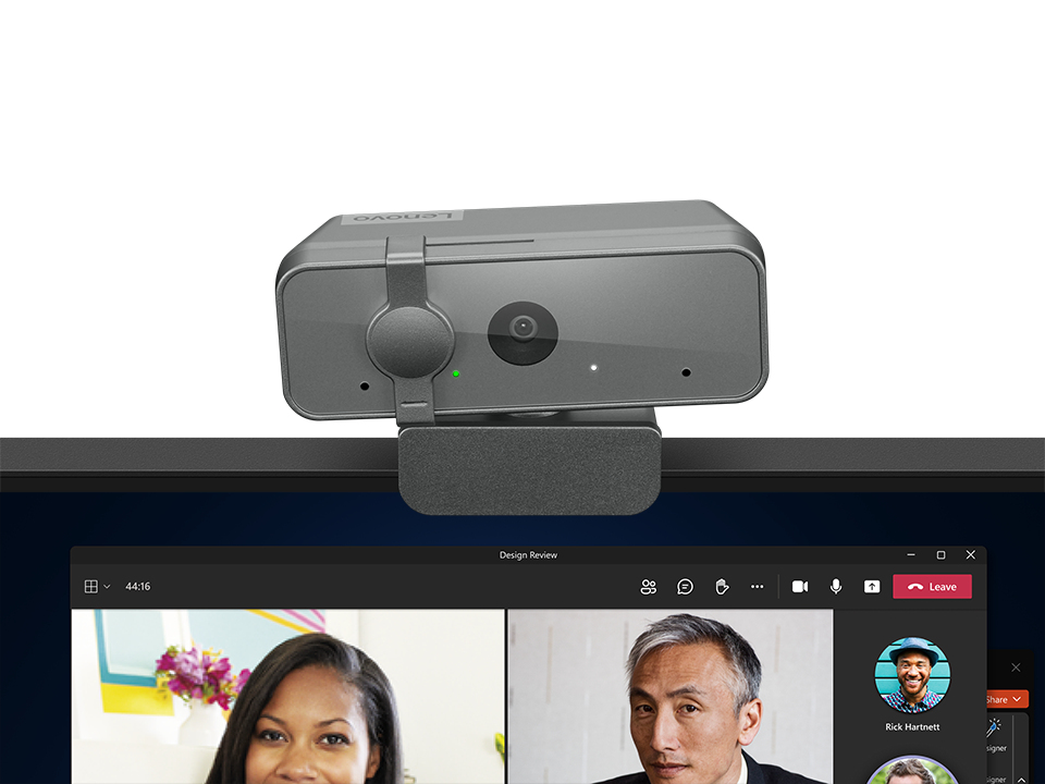 Lenovo Select Gen2 Webcam GXC1S15023 1920 x 1080 Grau