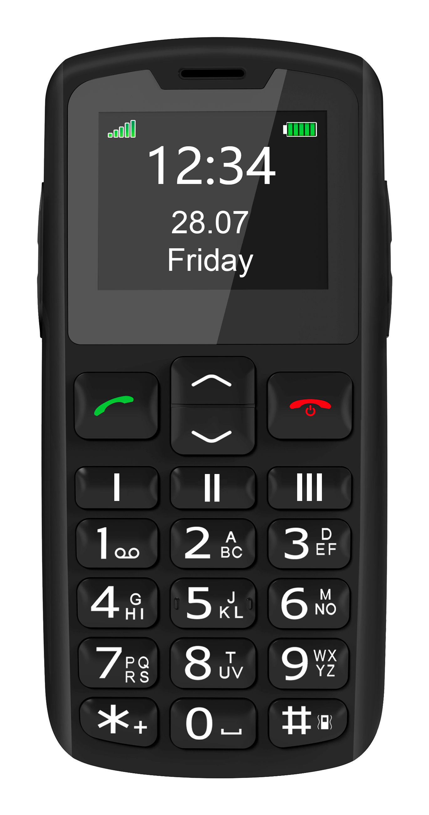 Bea-Fon Silver Line SL230 Seniorenhandy 1,77" Schwarz