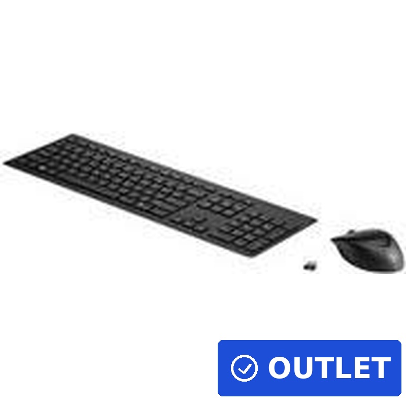 HP WLess 950MK Keyboard Mouse Germany - German localization (3M165AA#ABD) (geöffnet)