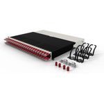 PATCHBOX .one 8RU Cat 6A STP 0.8 m Rot (PONEX8STPRD)