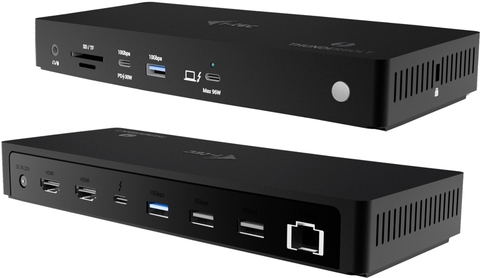 i-tec Dockingstation - USB-C / USB4 / Thunderbolt 3 / Thunderbolt 4 / Thunderbolt 5 (TB4TRIPLEDOCKPD)
