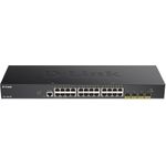 D-Link DGS-1250-28X 28-Port Smart Mgd. Gigabit Switch 4x 10G (DGS-1250-28X/E)