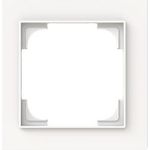 BJ Abdeckrahmen 1-fach 1721-44M Busch-art linear studioweiß matt 1 (2CKA001754A4838)