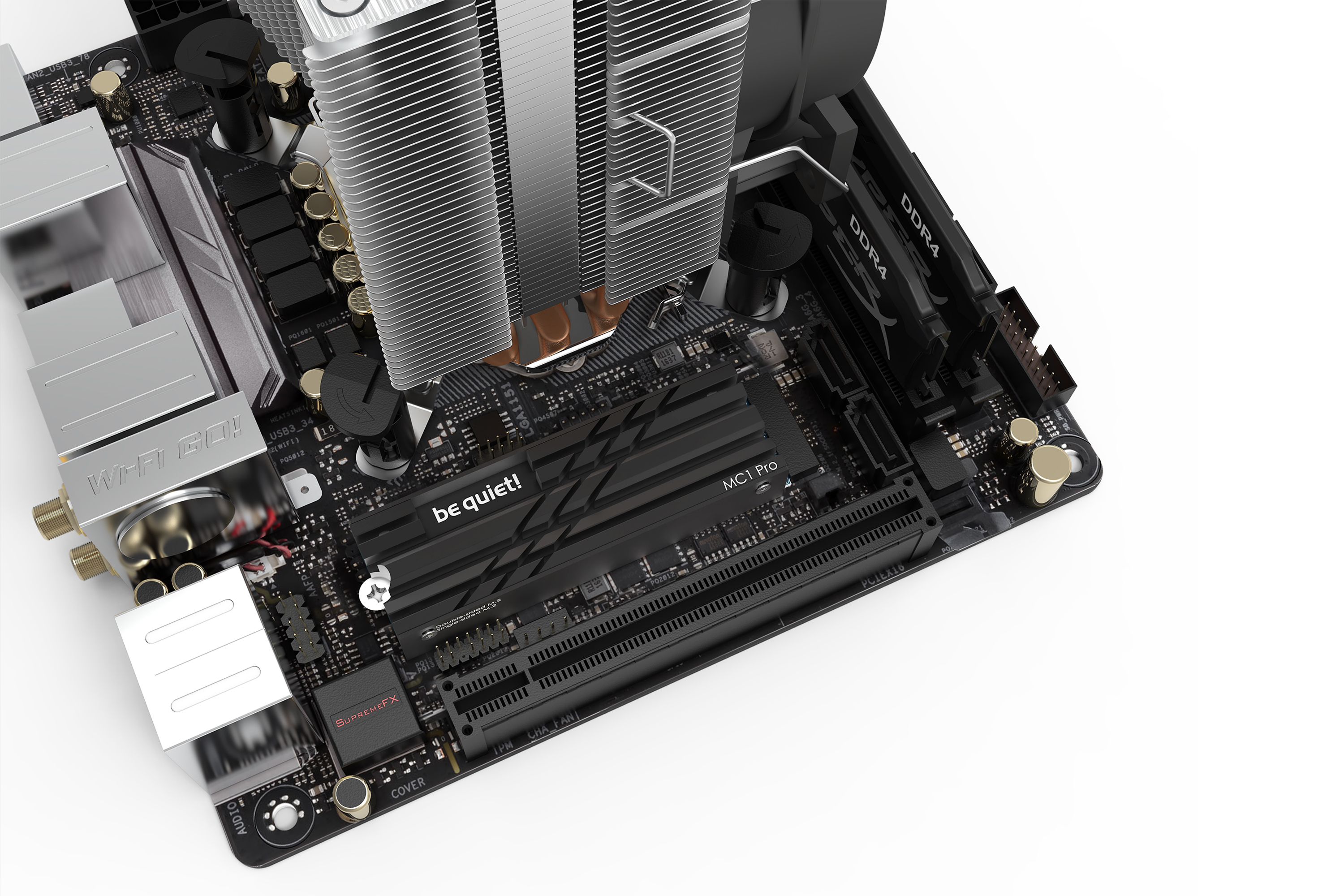 be quiet! MC1 PRO M.2 SSD Kühlkörper Schwarz