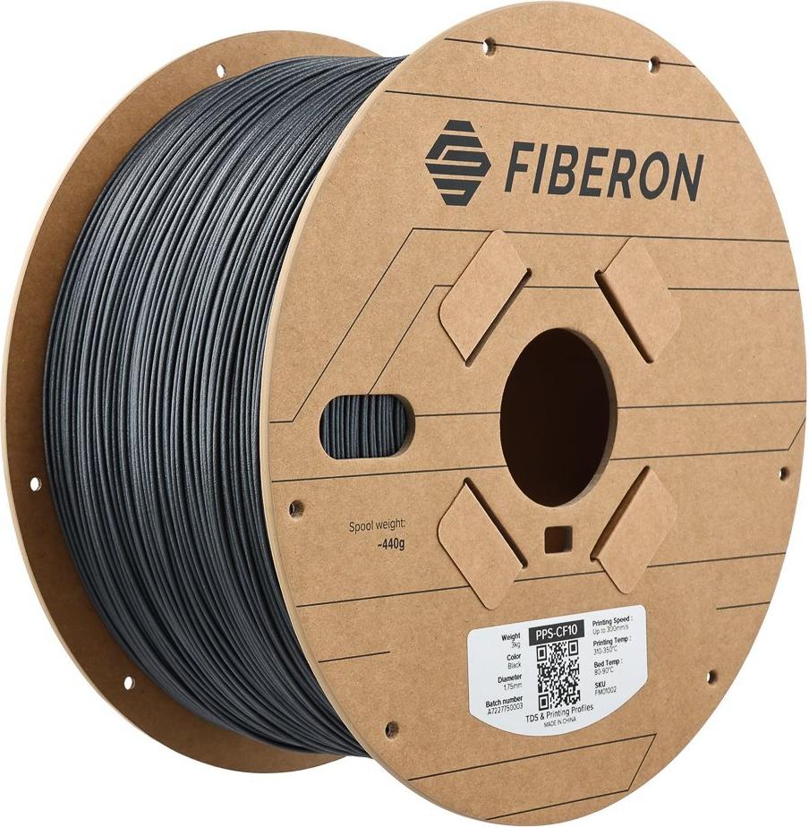 Polymaker FM01002 Fiberon PPS-CF10 Filament PPS-CF Kohlefaserverstärkt chemisch beständig (FM01002)