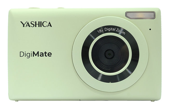 Yashica DigiMate 100 Kompaktkamera 2,7" 64 MP 4K mint grün
