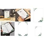 Sigel Motivpapier weiss gruen DIN A5 90 g/m (DP682)