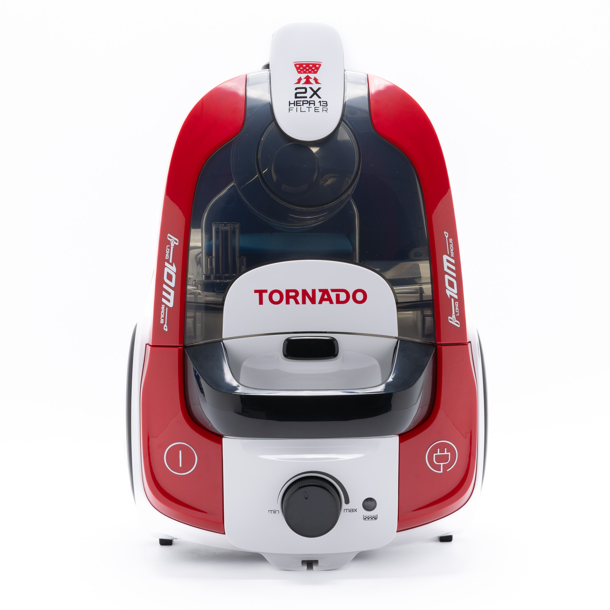 Tornado VCCKC800RC Standstaubsauger 800 W Schwarz