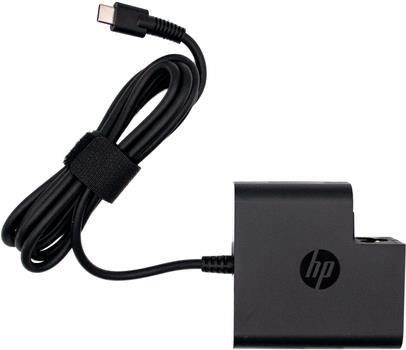 ORIGIN STORAGE HP AC ADAPTER 65W USB-C BLACK EU-VERSION OEM: 1HE08AA#ABB (ADP-C65W-HP-EU)