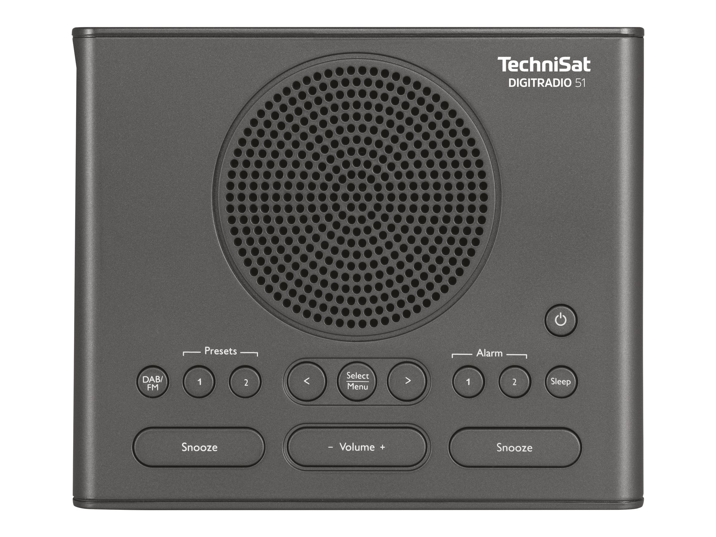 TechniSat DigitRadio 51 DAB-Radio Schwarz