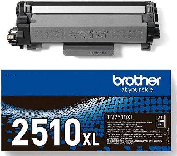 Brother TN-2510XL Tonerpatrone Schwarz