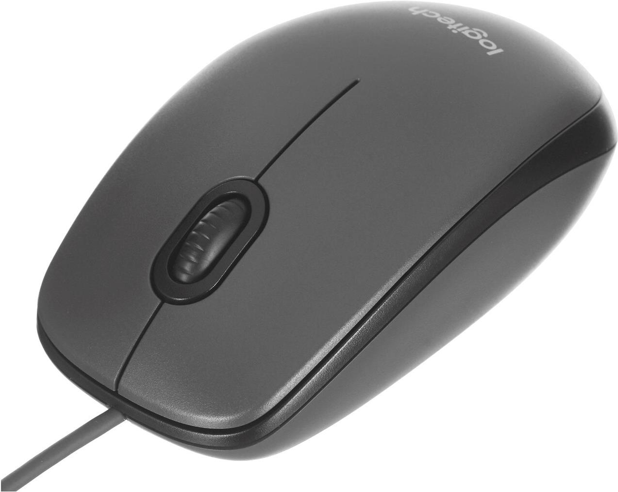 Logitech Mouse M90 Maus optisch verkabelt USB 910-001794