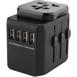 MicroConnect World Travel Adapter 4 USB A ports with Universal to EU (MC-TRAVELADAPTER2)