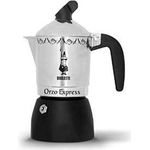 Bialetti Orzo Express Mokka-Kanne Aluminium - Schwarz (0002324/MR)