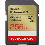SanDisk SDXC Extreme GO 256GB (UHS-1, R 230MB/s / W150MB/s, 4K) (00226987)