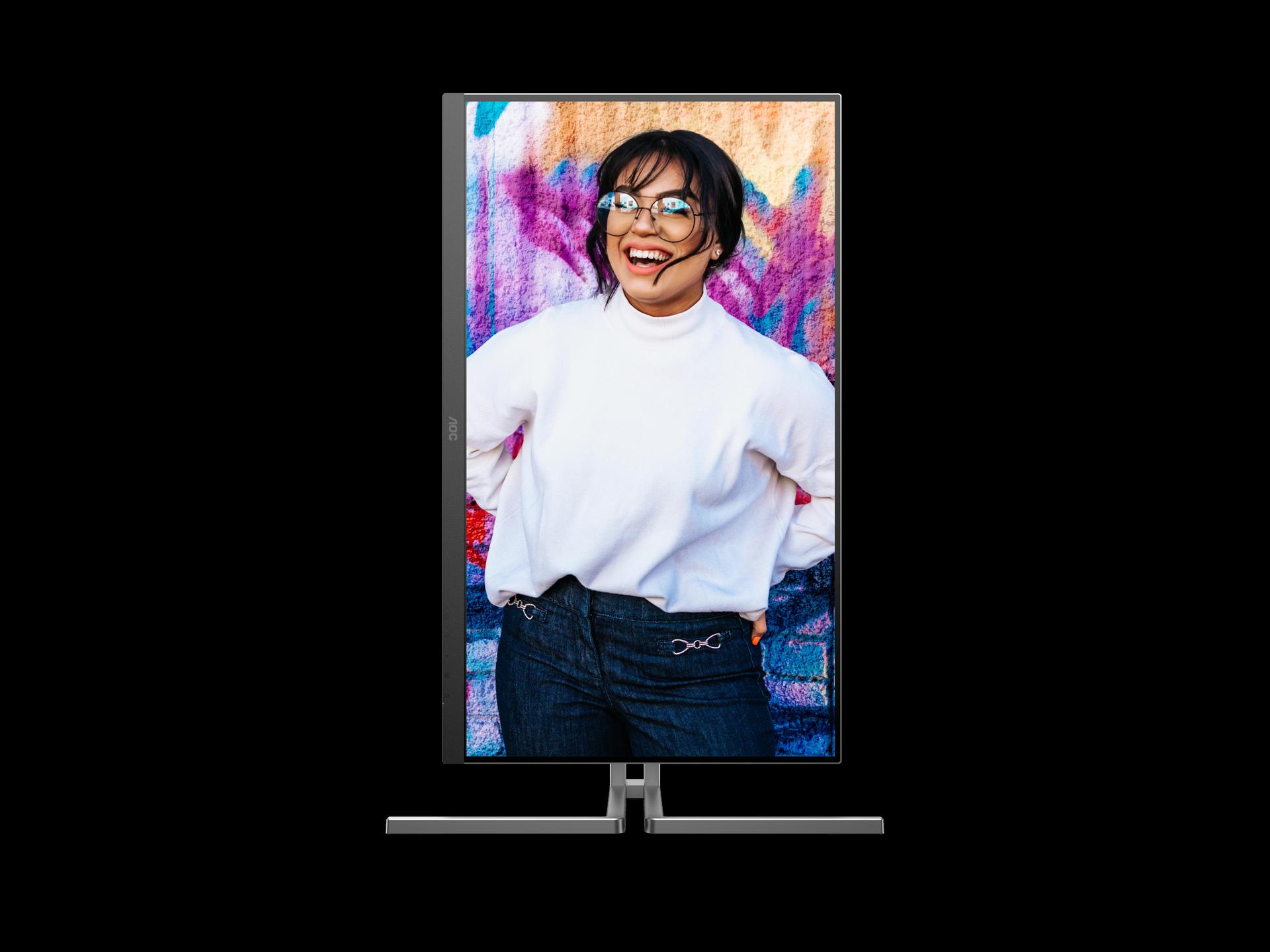 AOC Graphic Pro Series Q27U3CV Monitor 27" QHD IPS HDMI DisplayPort USB-C Schwarz