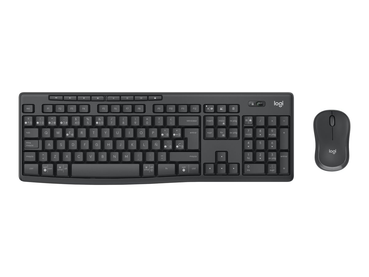 Logitech MK370 Combo for Business Tastatur- und Maus-Set Bluetooth LE QWERTZ Graphite