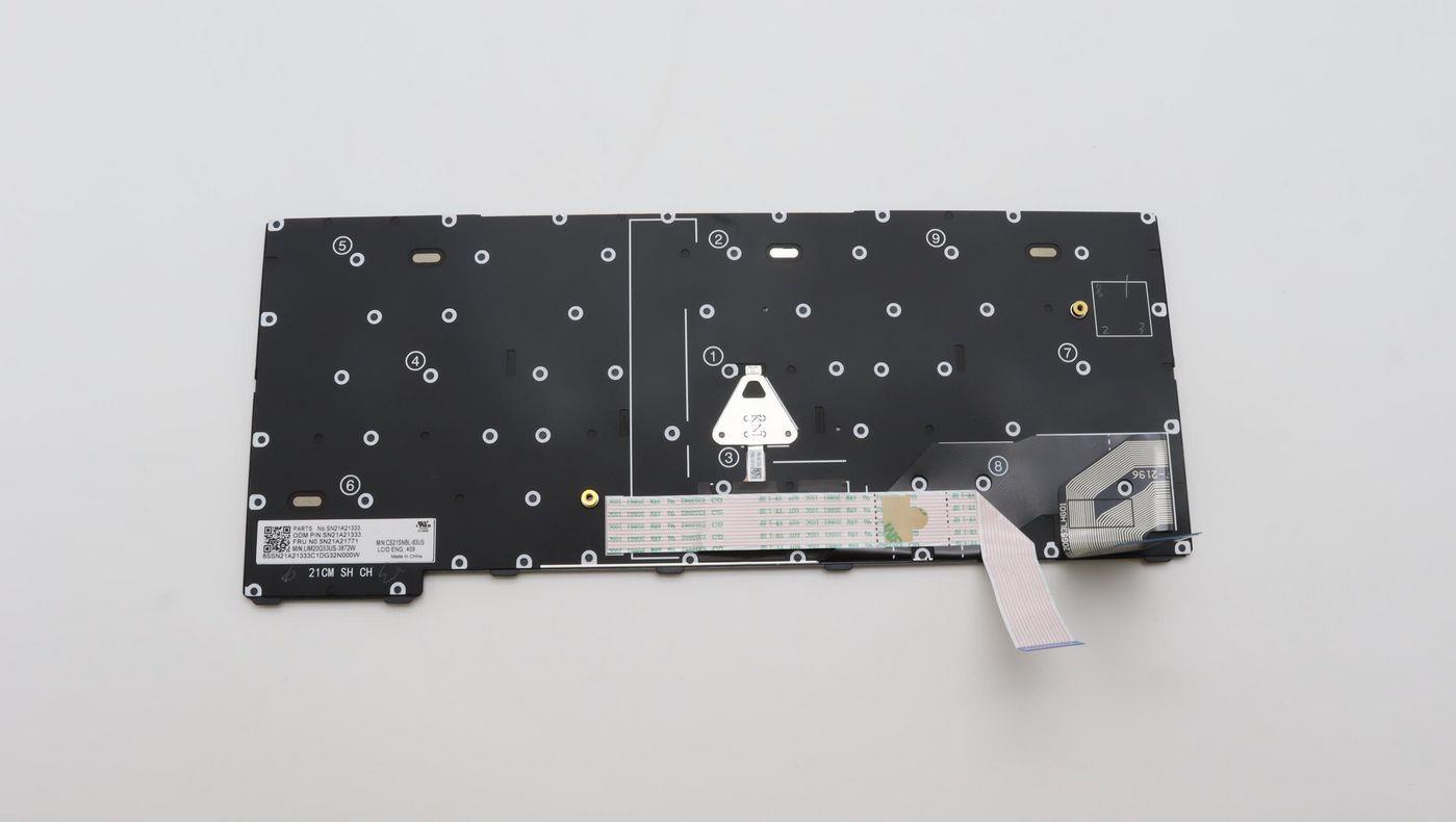 Lenovo Keyboard w/o Backlight French (5N21A21855)