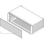 SCHROFF Frontplatte, ungeschirmt, zur Montage am Gehäuserahmen - FRONTPLATTE 6HE 84TE (20850158)