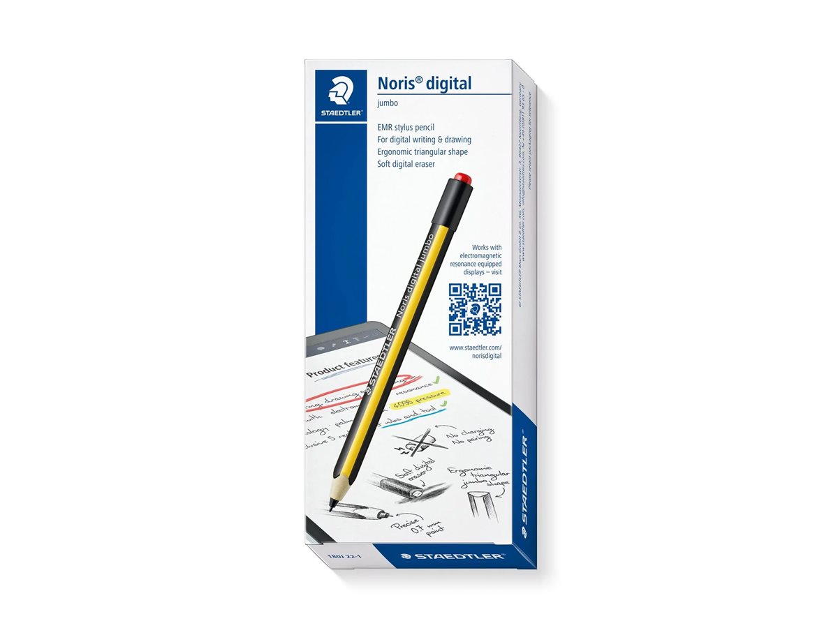 STAEDTLER Noris digital jumbo 180J 22 EMR Active Stylus Schwarz, Gelb