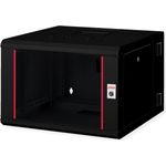 ROLINE 19 Zoll Wandgehäuse Pro 7 HE 600x600 BxT zweiteilig schwenkbar schw - Wandgehäuse (26.21.0180)