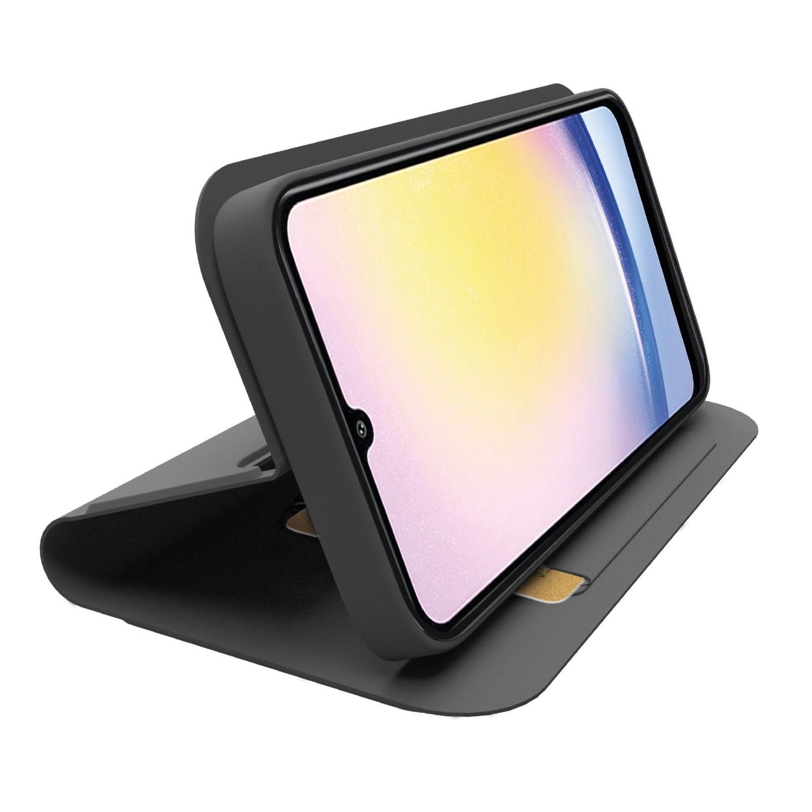 SBS Wallet Stand Schutzhülle für Samsung Galaxy A26 6,6" Schwarz