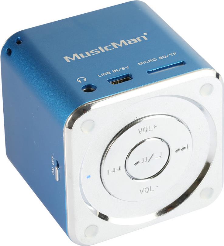Technaxx MusicMan Mini 3 W Blau