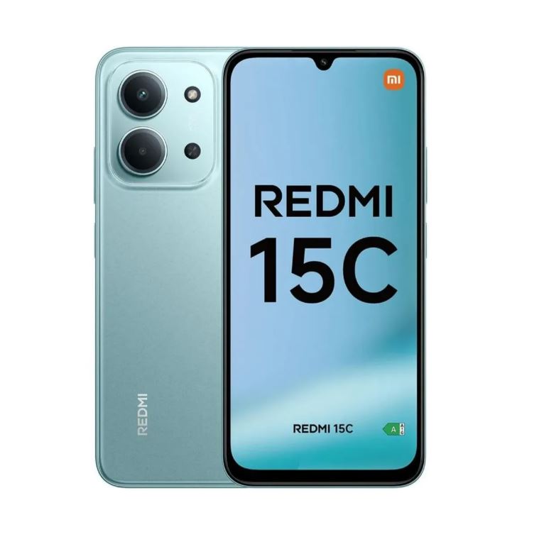 Xiaomi Redmi 15C 4G Dual Sim 4GB RAM 128GB - Mint Green [Energieklasse A] (MZB0LCFEU)