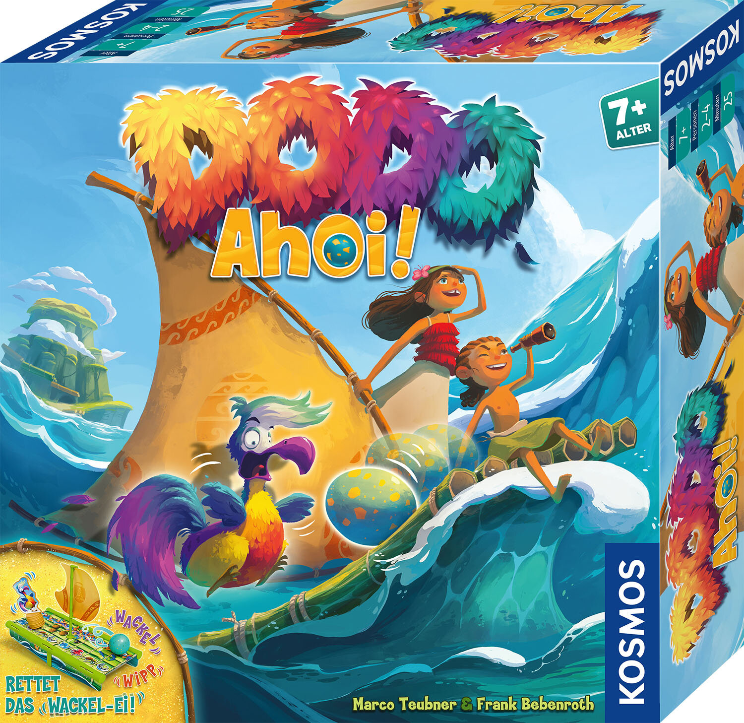 Kosmos 684389 Familienspiel Reisen/Abenteuer ab 7 Jahre