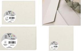 Pollen by Clairefontaine Karte 160 x 160 mm, Natura 100 % Recyclingpapier, 210 g/qm, Maße: 160 x 160 mm, - 1 Stück (55018C)