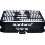 Walimex Mantona Schnellwechselplatte "Arca Swiss", 60 mm schwarz (1021462)